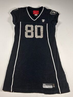 Vintage Jerry Rice Dress Jersey Women's large Oakland Raiders Reebok Midi RARE!